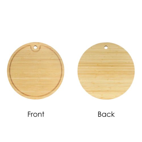 Bamboo Round Cutting Board 0.75" Thickness - Eichtens Cheeses, Gifts & Foods