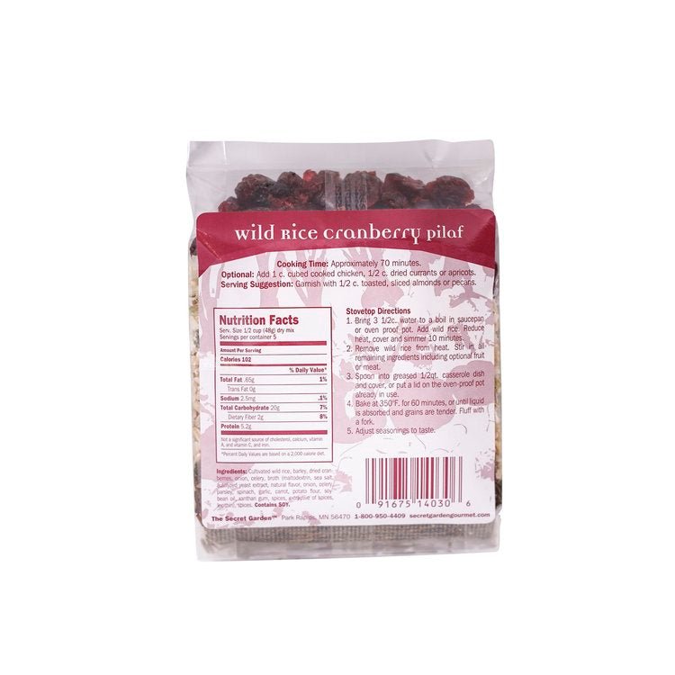 Cranberry Wild Rice Pilaf Mix - Eichtens Cheeses, Gifts & Foods
