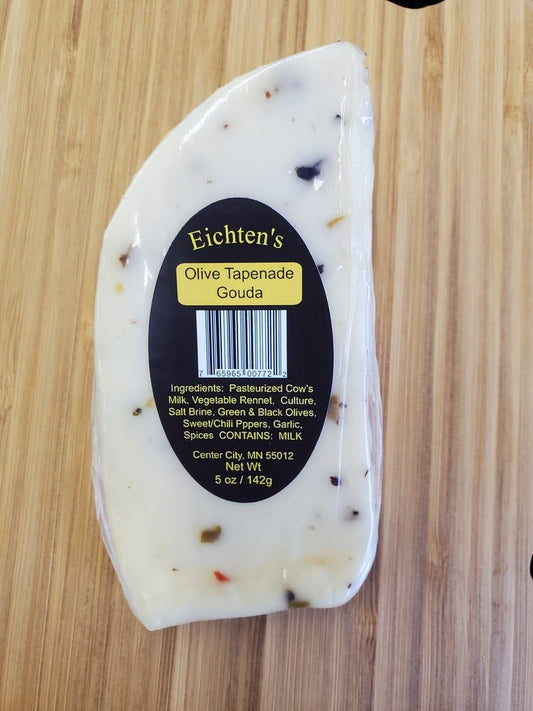 Eichtens Olive Tapenade Gouda Cheese - Eichtens Cheeses, Gifts & FoodsCheese