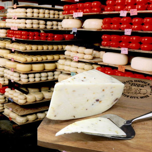 Eichtens Olive Tapenade Gouda Cheese - Eichtens Cheeses, Gifts & FoodsCheese