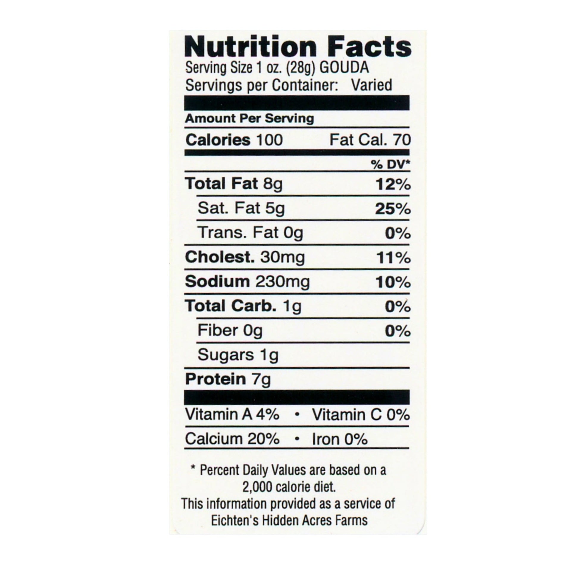 Eichtens Parmezaan Gouda Cheese - Eichtens Cheeses, Gifts & FoodsAll Products