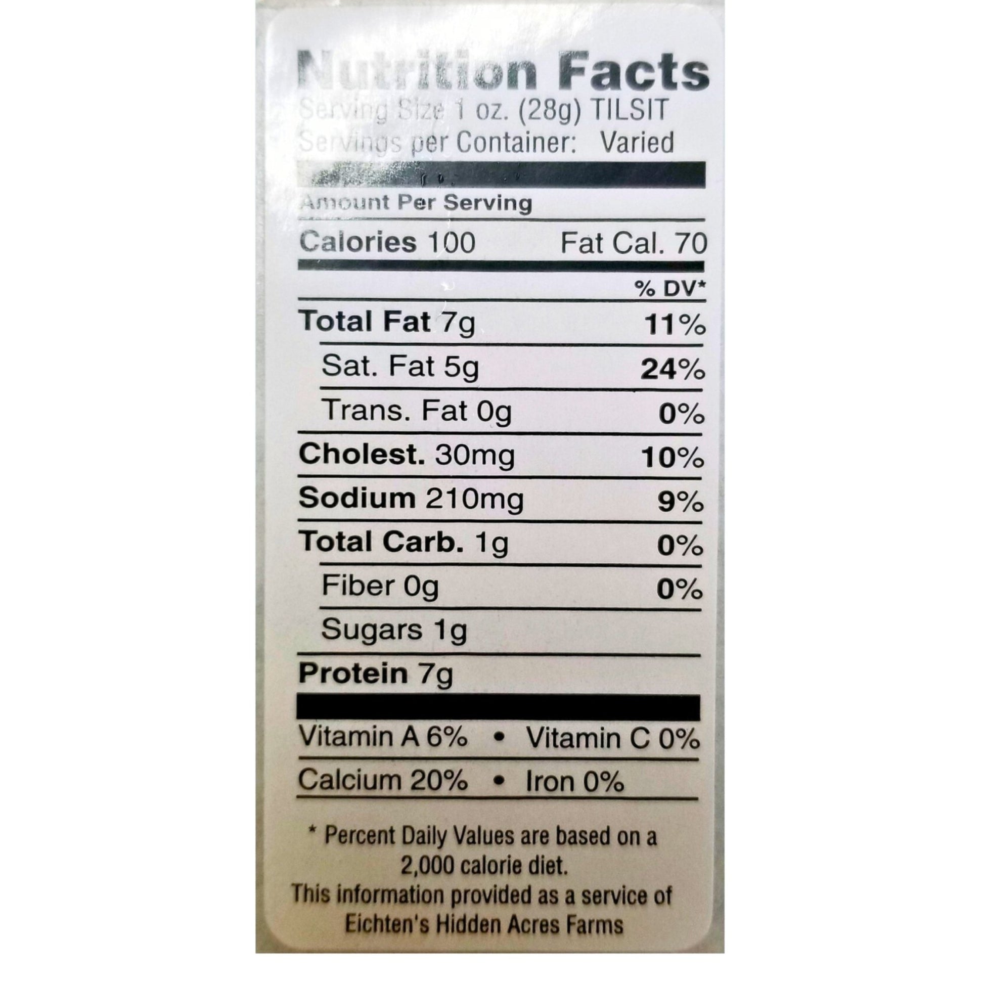 Eichtens Tilsit Cheese - Eichtens Cheeses, Gifts & FoodsAll Products