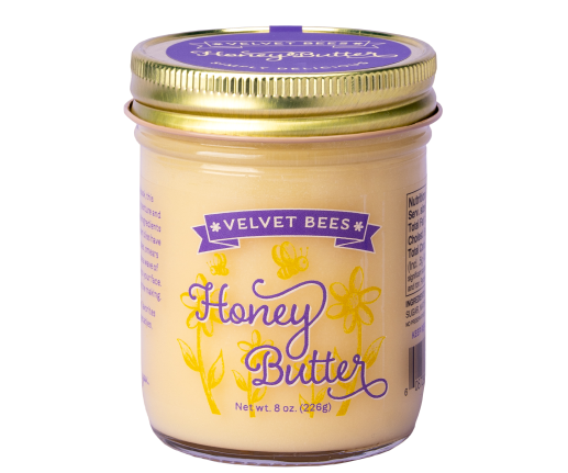 Velvet Bees Honey Butter 8 oz