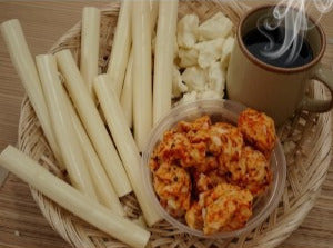 Cheese Curds, White with Zesty Seasoning 8 oz