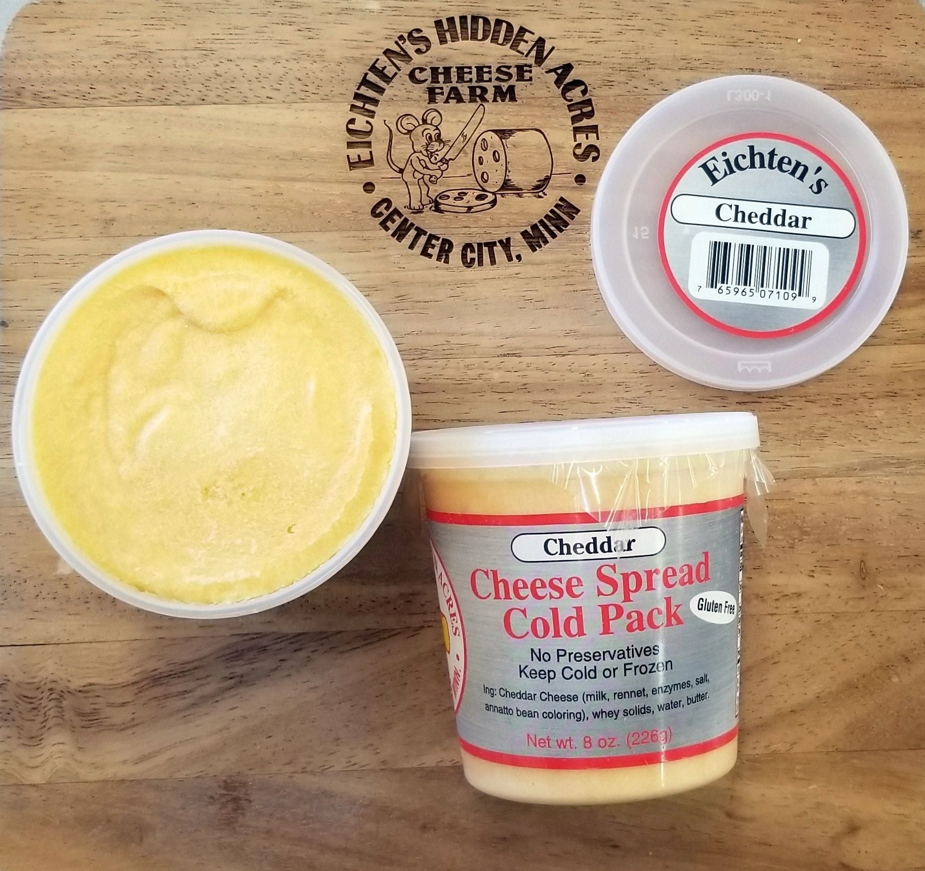 Aged Cheddar Cheese Spread 1 LB Cup Special - Eichtens Cheeses, Gifts & FoodsCheese Dips & Spreads