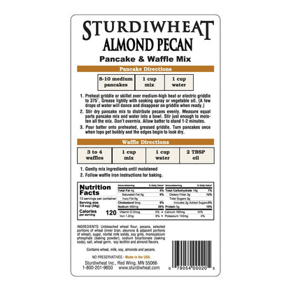 Almond Pecan Pancake Mix 1 lb Mix
