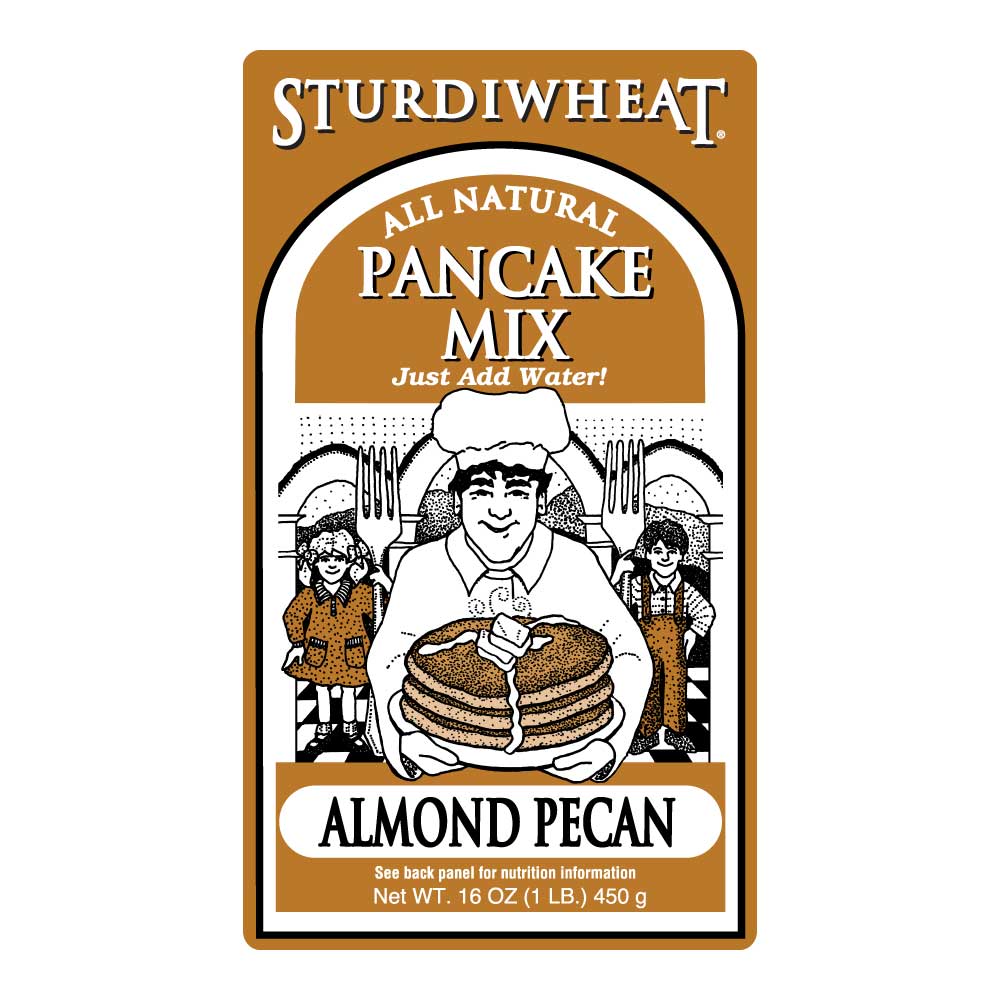 Almond Pecan Pancake Mix 1 lb Mix