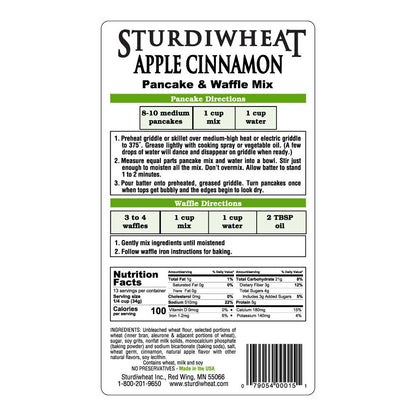 Apple Cinnamon Pancake Mix 1 lb Mix