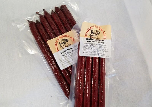 Bison Snack Sticks 4 oz - Eichtens Cheeses, Gifts & FoodsAll Products