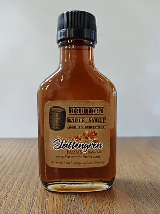 Bourbon Infused Maple Syrup 3.4 oz Jar - Eichtens Cheeses, Gifts & FoodsAll Products