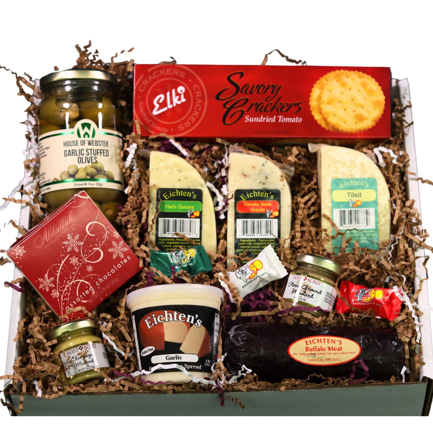 Charcuterie Cheese and Meat Board Gift Box - Eichtens Cheeses, Gifts & FoodsGift