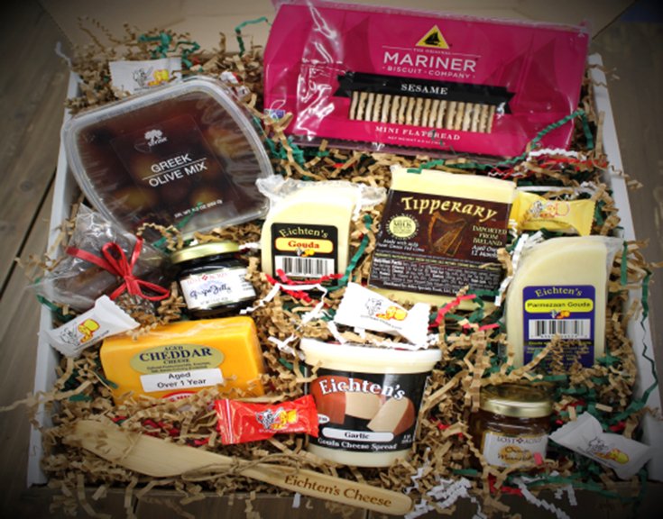 Charcuterie Cheese Board Gift Box - Eichtens Cheeses, Gifts & FoodsGift