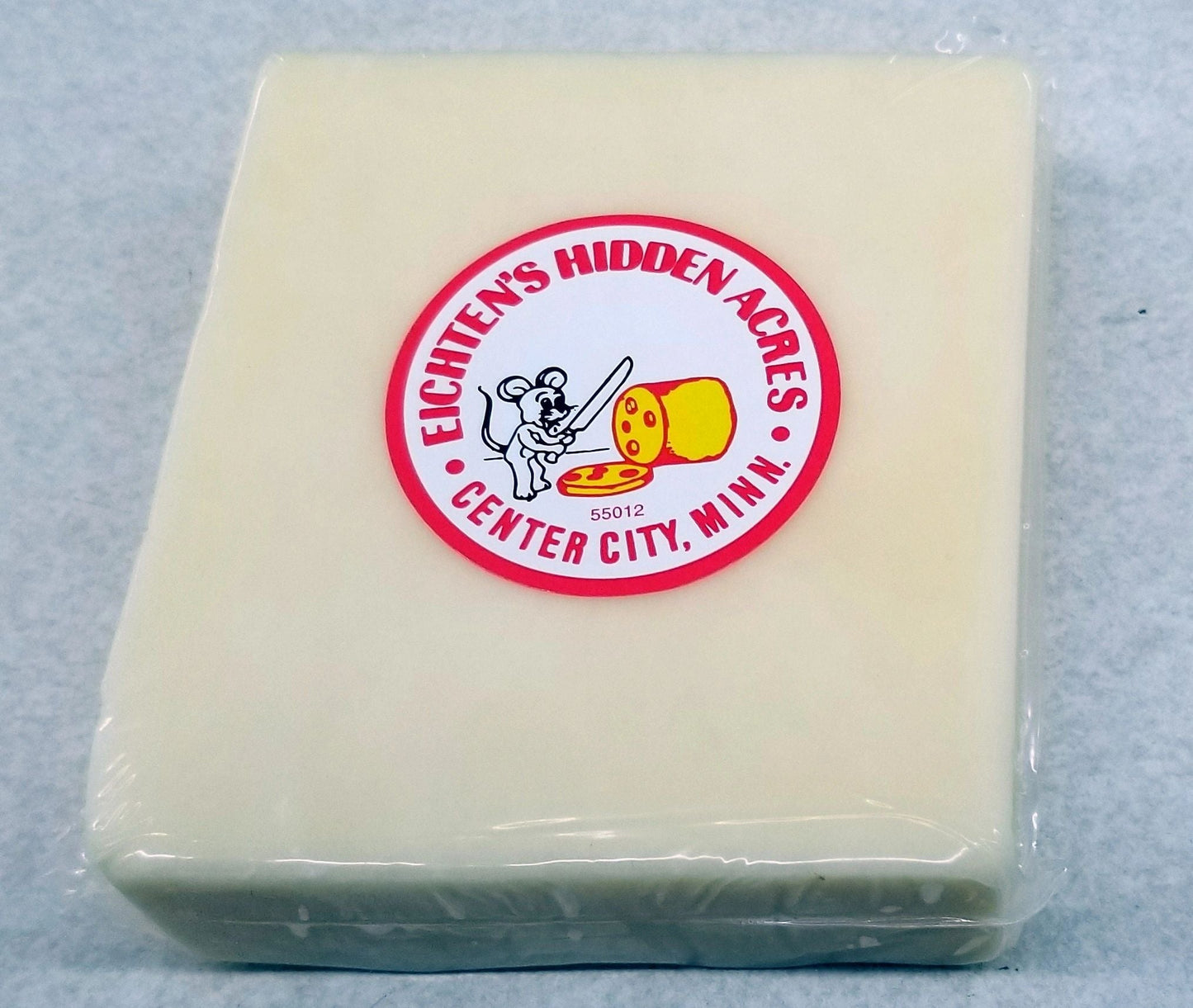 Cheddar Cheese, White, Aged 1 Year 8 oz - Eichtens Cheeses, Gifts & FoodsAll Products