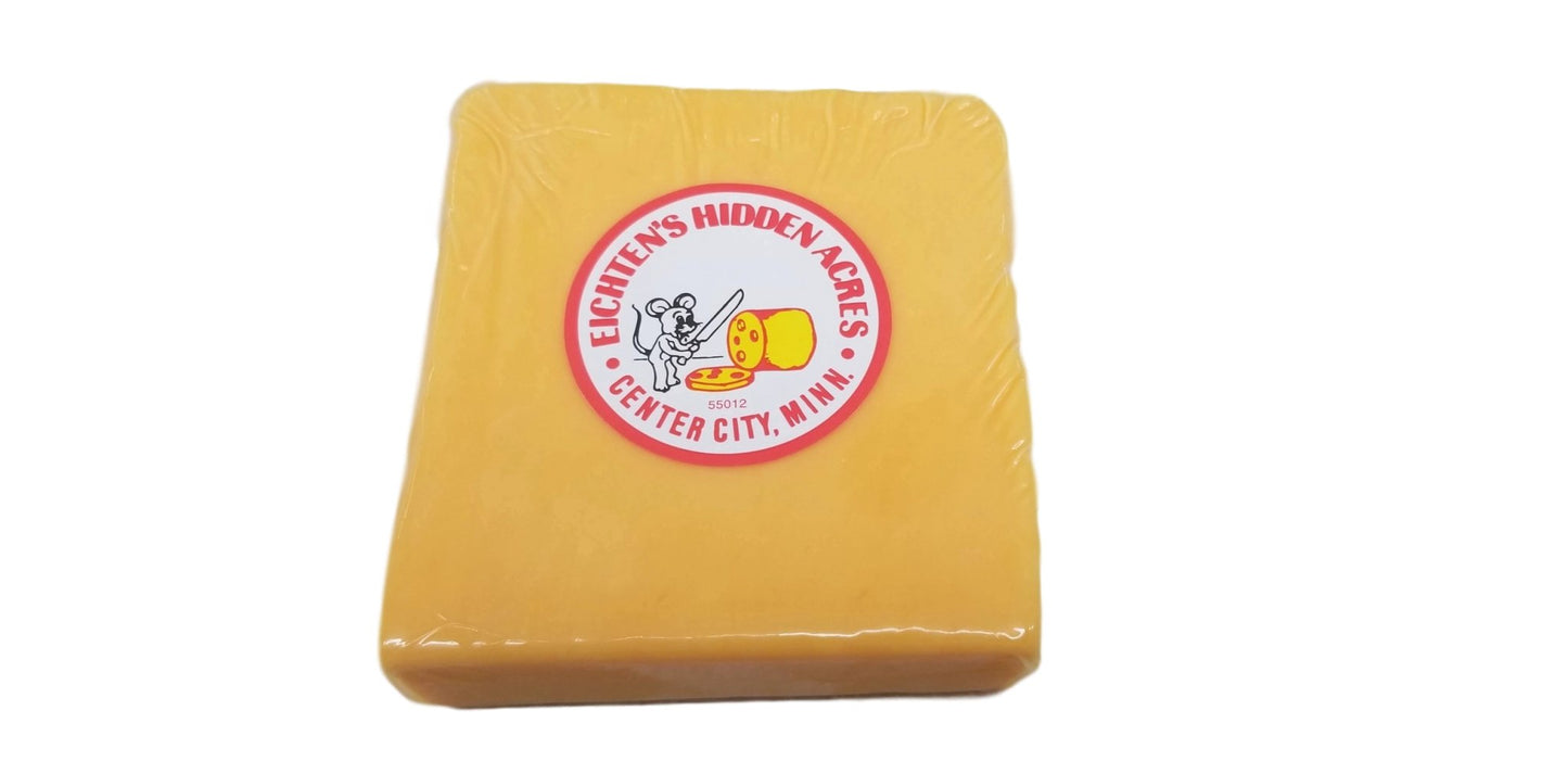 Cheddar Cheese, Yellow Aged 5 Years 8 oz - Eichtens Cheeses, Gifts & FoodsAll Products