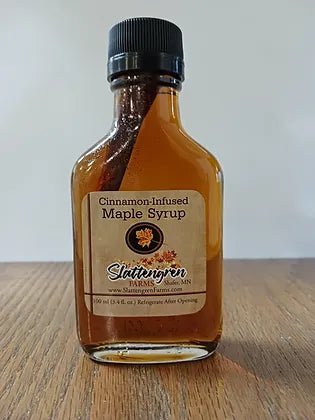 Cinnamon Infused Maple Syrup 3.4 oz Jar - Eichtens Cheeses, Gifts & FoodsAll Products