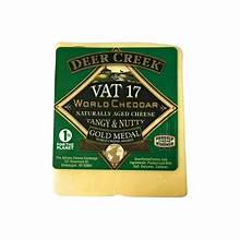 Deer Vat 17 Deer Creek Cheddar Cheese 5 oz - Eichtens Cheeses, Gifts & FoodsAll Products