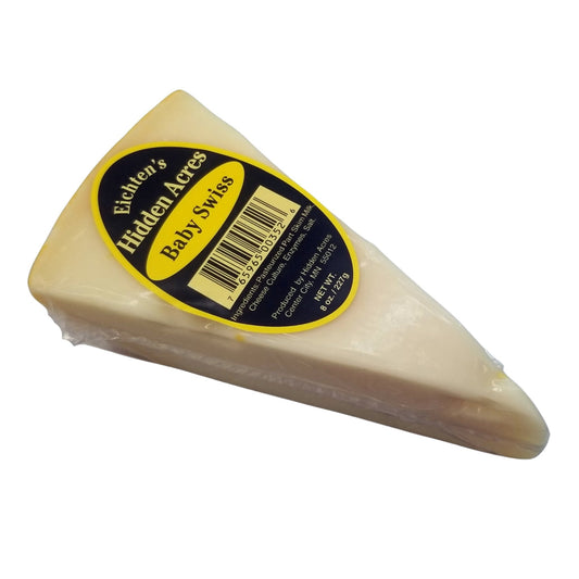 Eichtens Baby Swiss 1/2 lb Wedge - Eichtens Cheeses, Gifts & FoodsAll Products