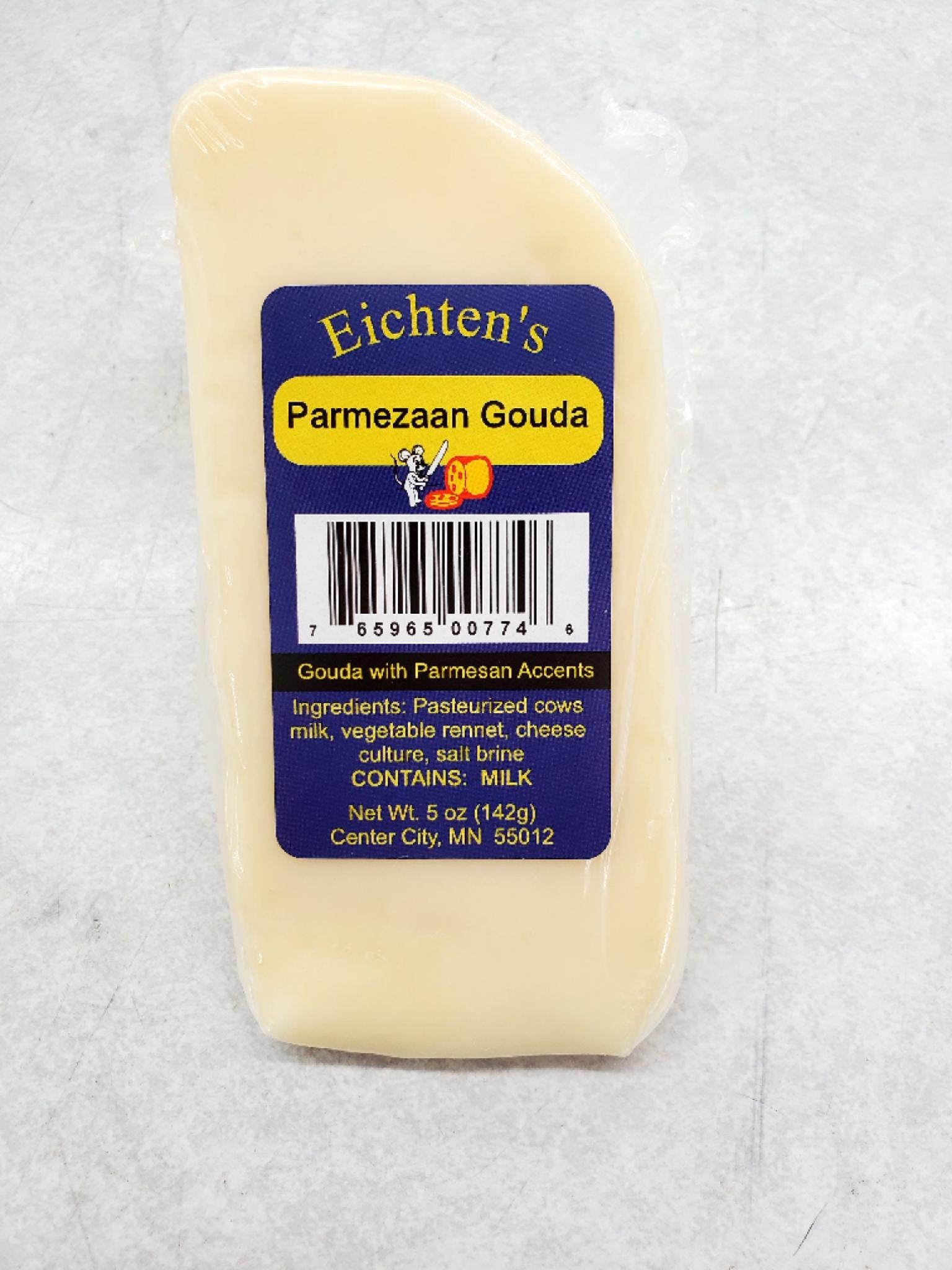Eichtens Parmezaan Gouda Cheese - 5 oz Wedge - Eichtens Cheeses, Gifts & FoodsAll Products