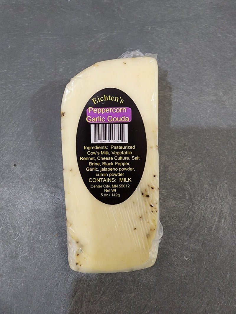 Eichtens Peppercorn Garlic Gouda Cheese - Eichtens Cheeses, Gifts & FoodsAll Products