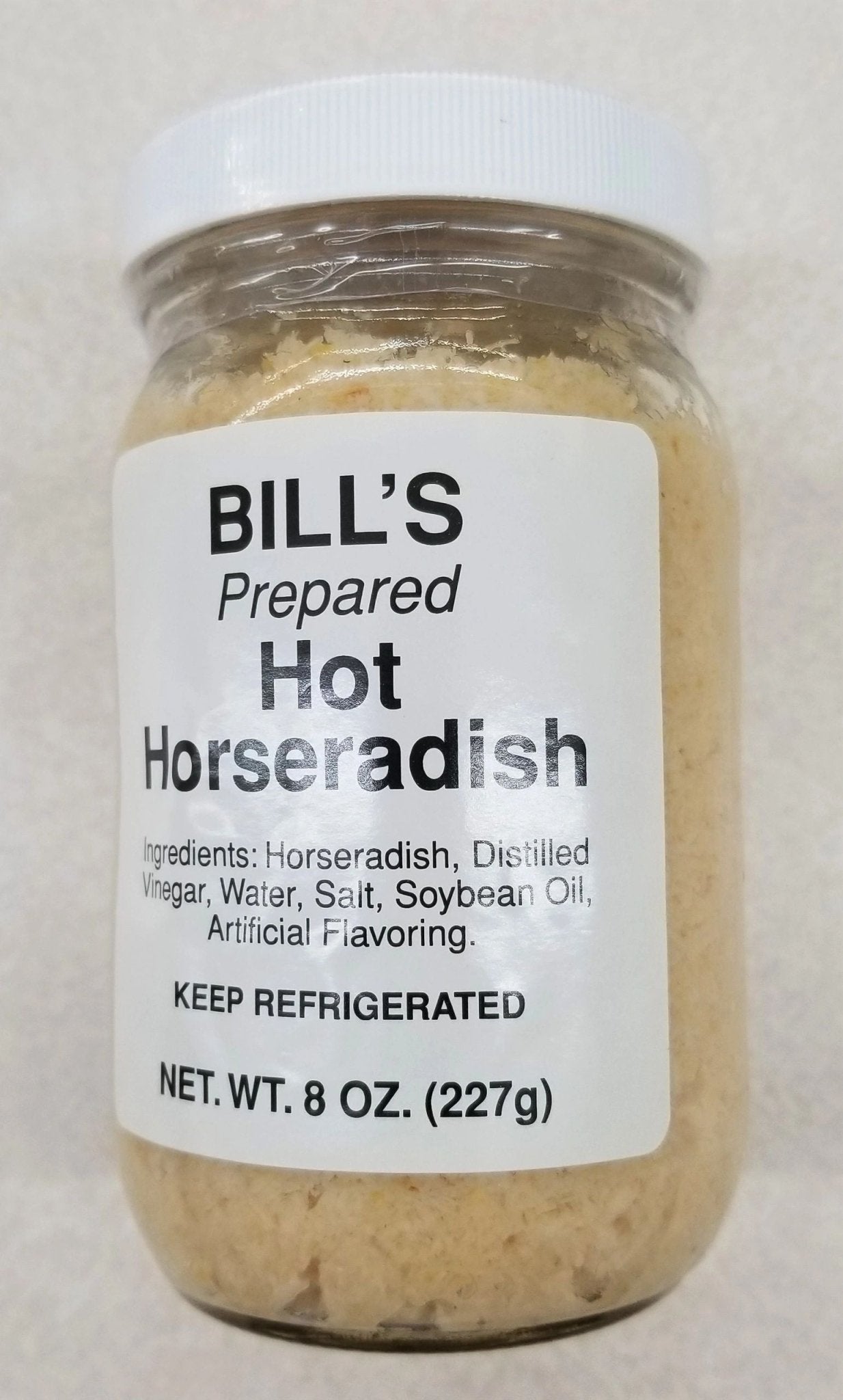 Hot Horseradish 8 oz Jar - Eichtens Cheeses, Gifts & FoodsAll Products