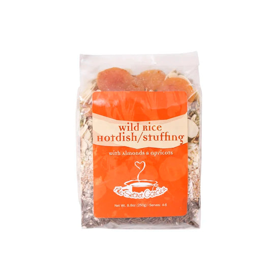 Almond & Apricot Wild Rice Hotdish / Stuffing
