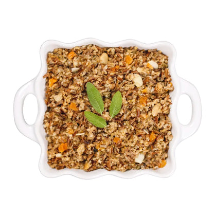 Almond & Apricot Wild Rice Hotdish / Stuffing