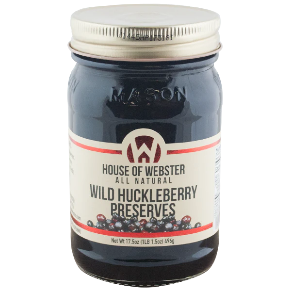 Eastern Huckleberry Preserve 17.5 oz Jar