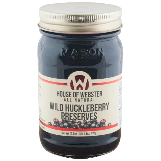 Eastern Huckleberry Preserve 17.5 oz Jar