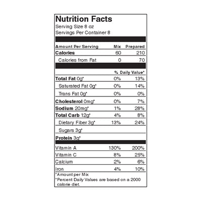 Colonel Maxwell's Minestrone from Cooke Taverns Soups