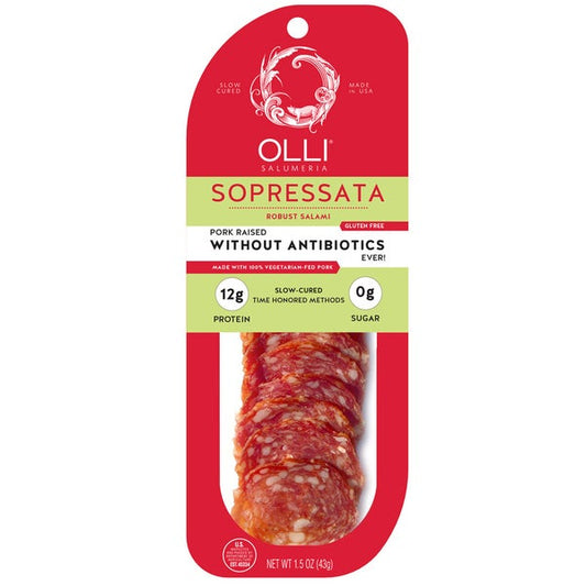 Salami Sliced Sopressata Snack 1.5 oz