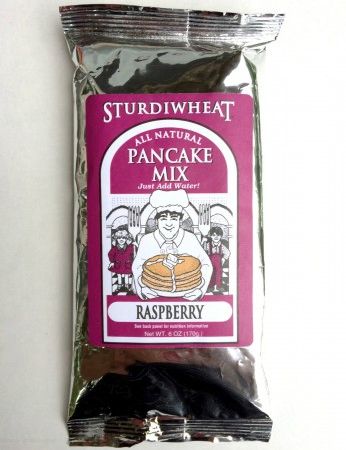 Raspberry Pancake Mix 6 oz - Eichtens Cheeses, Gifts & FoodsWaffle & Pancake Mixes