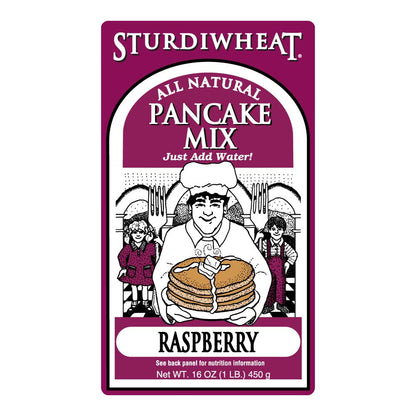 Raspberry Pancake Mix 1 lb Bag