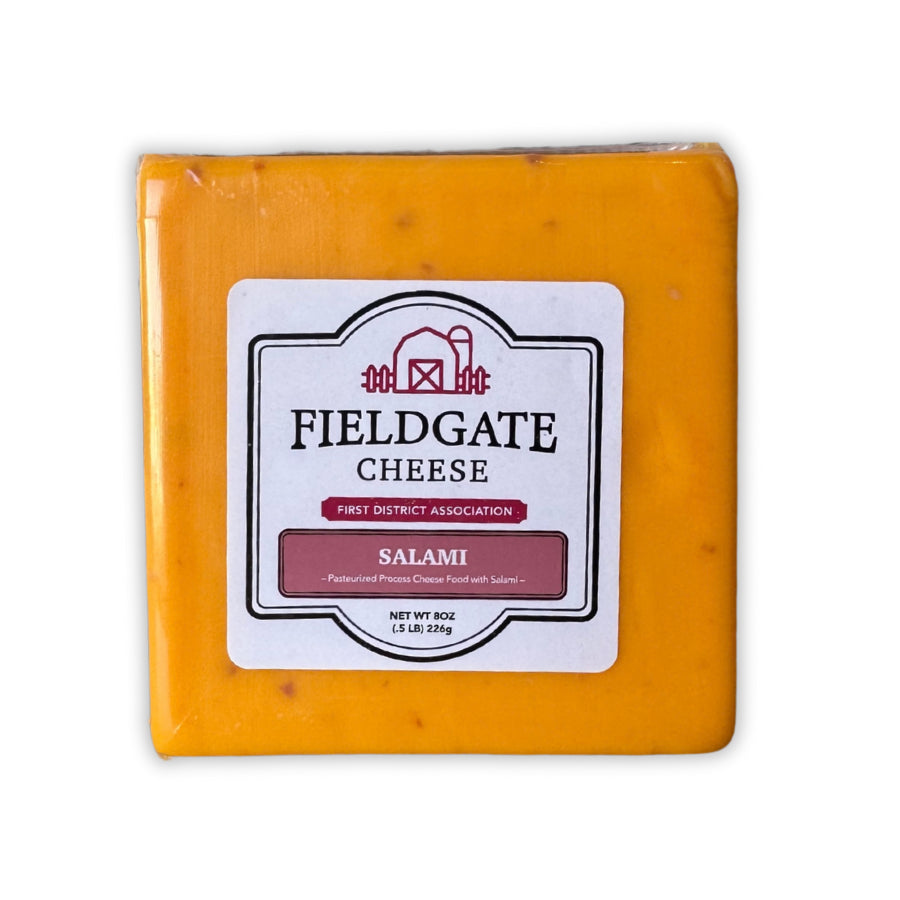 Cheese n Salami Cheese 8 oz Block