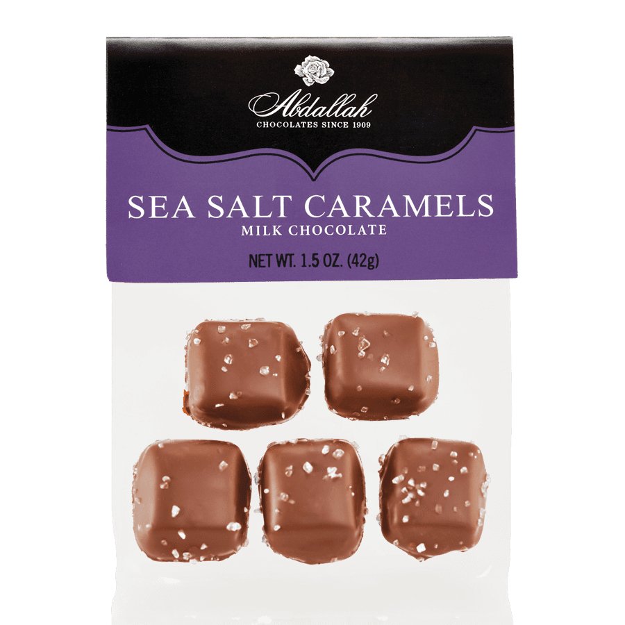 Sea Salt Caramels Milk Chocolate Bag 2.4 oz - Eichtens Cheeses, Gifts & FoodsCandy & Chocolate