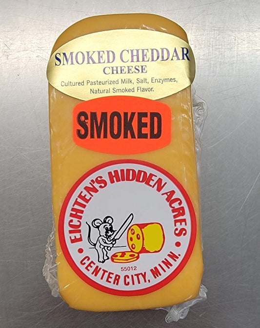 Smoked Cheddar Cheese 1/2 lb. - Eichtens Cheeses, Gifts & FoodsAll Products