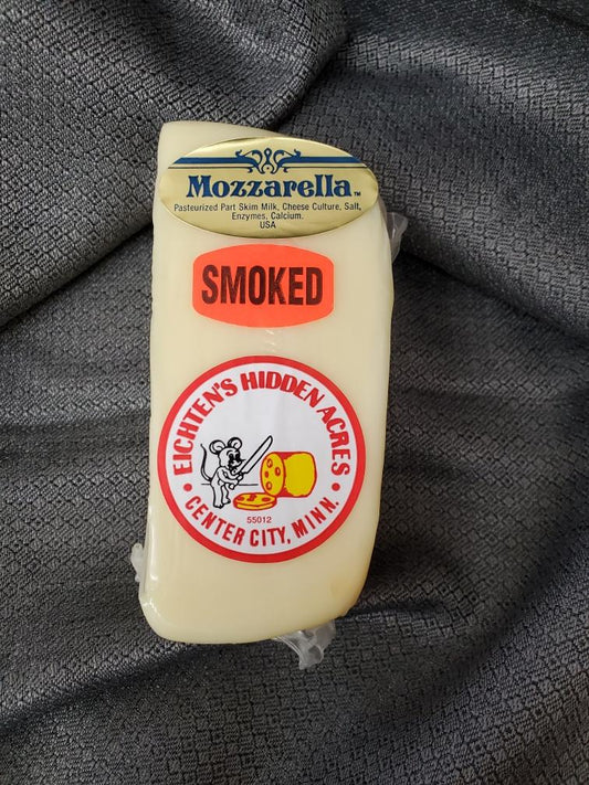 Smoked Mozzarella Cheese 8 oz. - Eichtens Cheeses, Gifts & FoodsAll Products