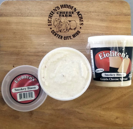 Smokey Bison Gouda Cheese Spread - Eichtens Cheeses, Gifts & FoodsAll Products
