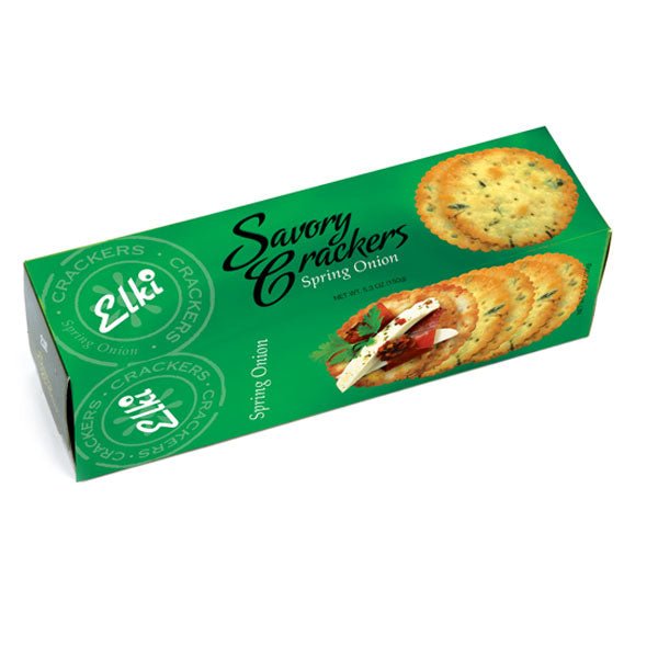 Spring Onion Crackers 5.3 oz - Eichtens Cheeses, Gifts & FoodsCrackers