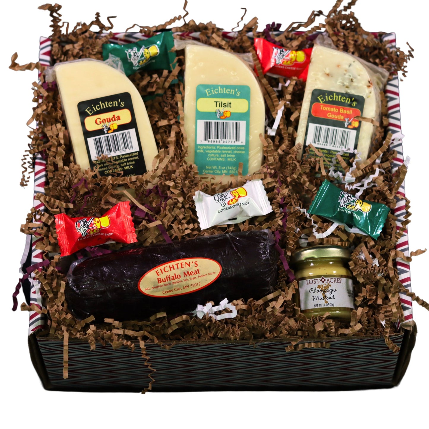 Tidbit Cheese and Sausage Gift Box - Eichtens Cheeses, Gifts & FoodsAll Products