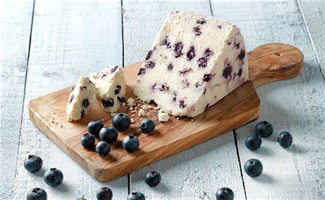 White Blueberry Stilton Cheese 5 oz - Eichtens Cheeses, Gifts & FoodsCheese